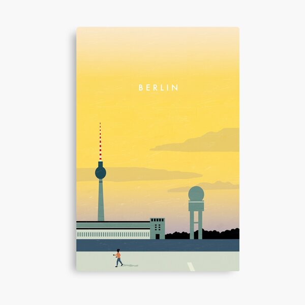 Artikel-Vorschau von Berlin Travel Poster, designt und verkauft von Anna Katinka Reinke.
