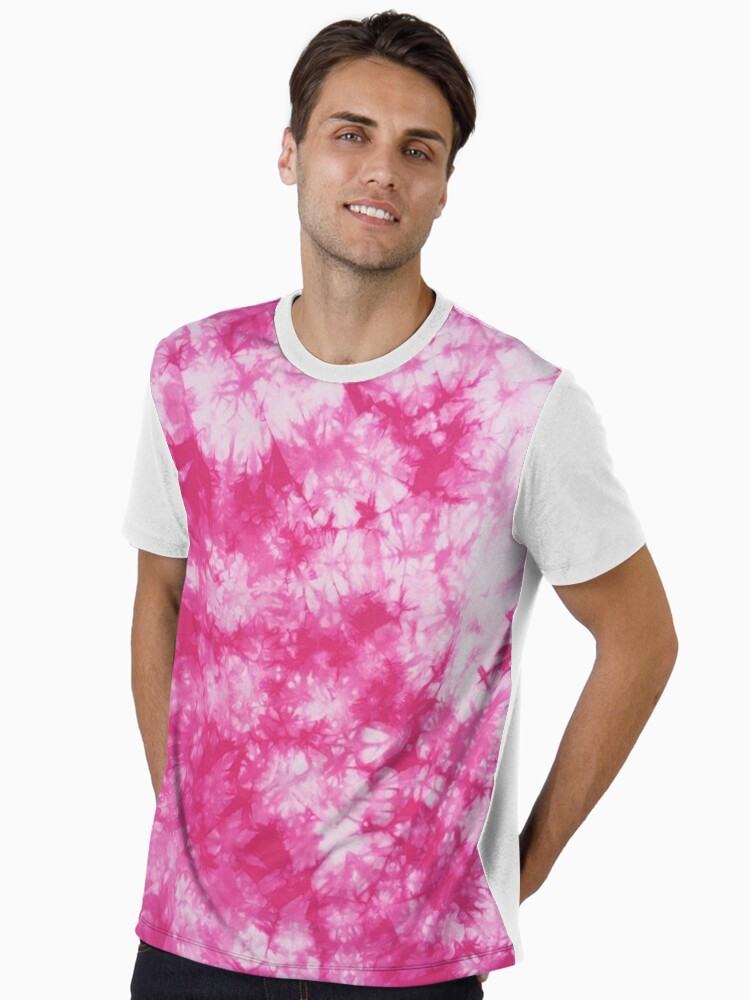Pink tie dye