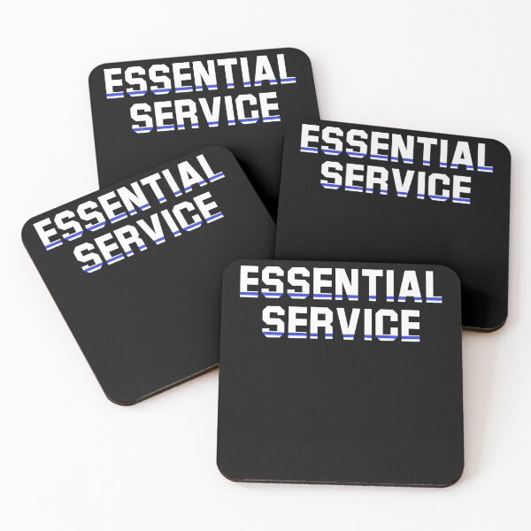Item preview, Essential Service (thin blue line) designed and sold by countercolour.