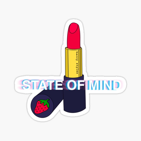 strawberry-state-of-mind-sticker-for-sale-by-impossibree-redbubble