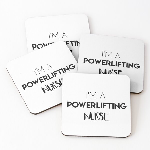 Item preview, I'm a Powerlifting Nurse designed and sold by jackknite.