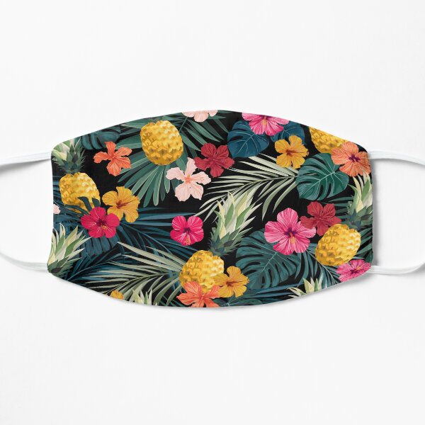 Dark pineapple Flat Mask