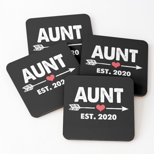 Item preview, Aunt Est 2020 Funny Mothers Day Gifts New Auntie '20 designed and sold by smtworld.
