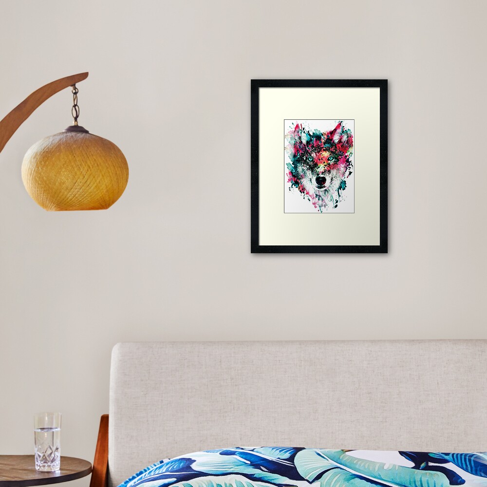 Item preview, Framed Art Print designed and sold by rizapeker.