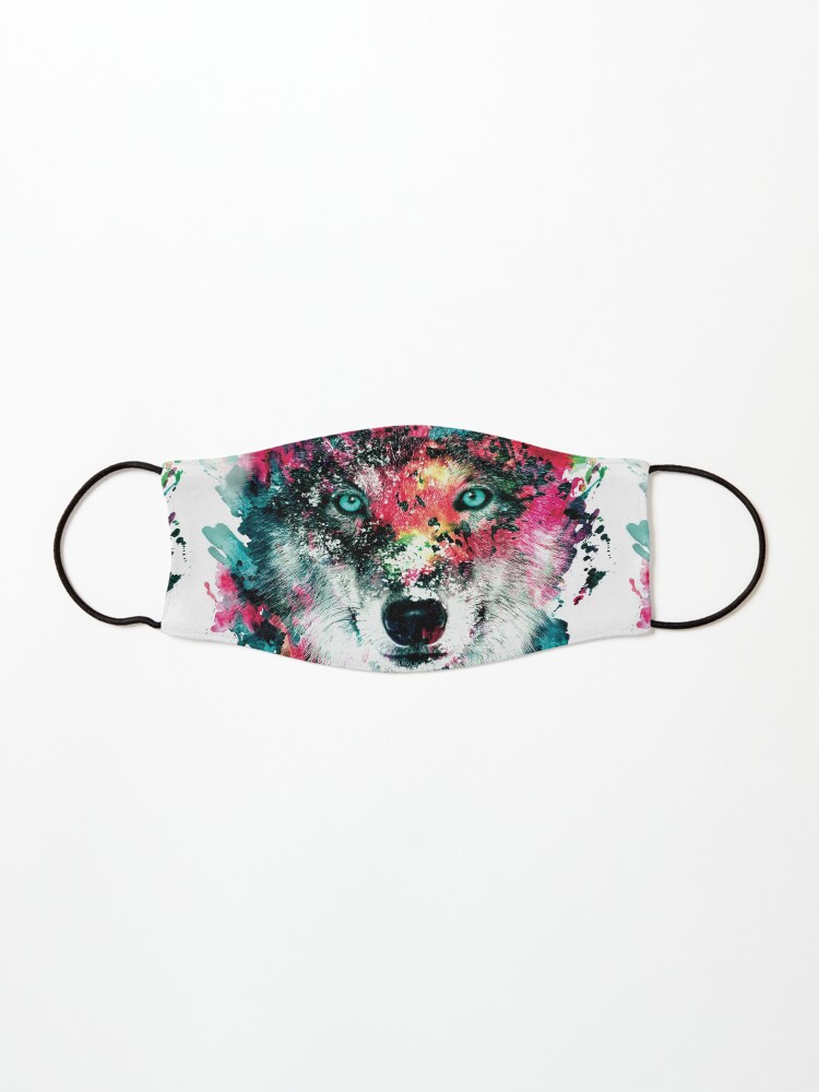 Thumbnail 1 of 5, Mask, Wolf II designed and sold by RIZA PEKER.