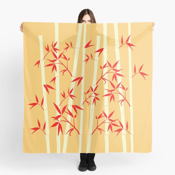 Happy Bright Bamboo Plant Scarf