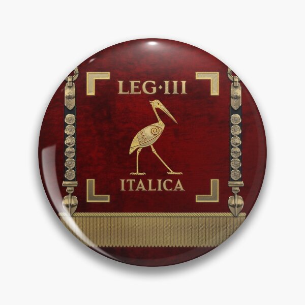 Item preview, Standard of the Italian Third Legion - Vexillum of Legio III Italica designed and sold by Serge Averbukh Art Studio.