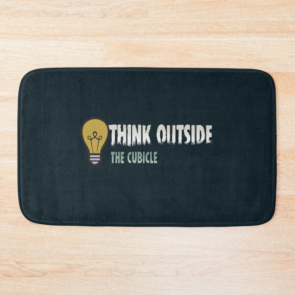 Item preview, Think outside the cubicle designed and sold by Mad Monkey Shop.