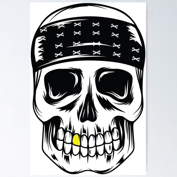 Item preview, Skull With Golds designed and sold by BL3Designco.