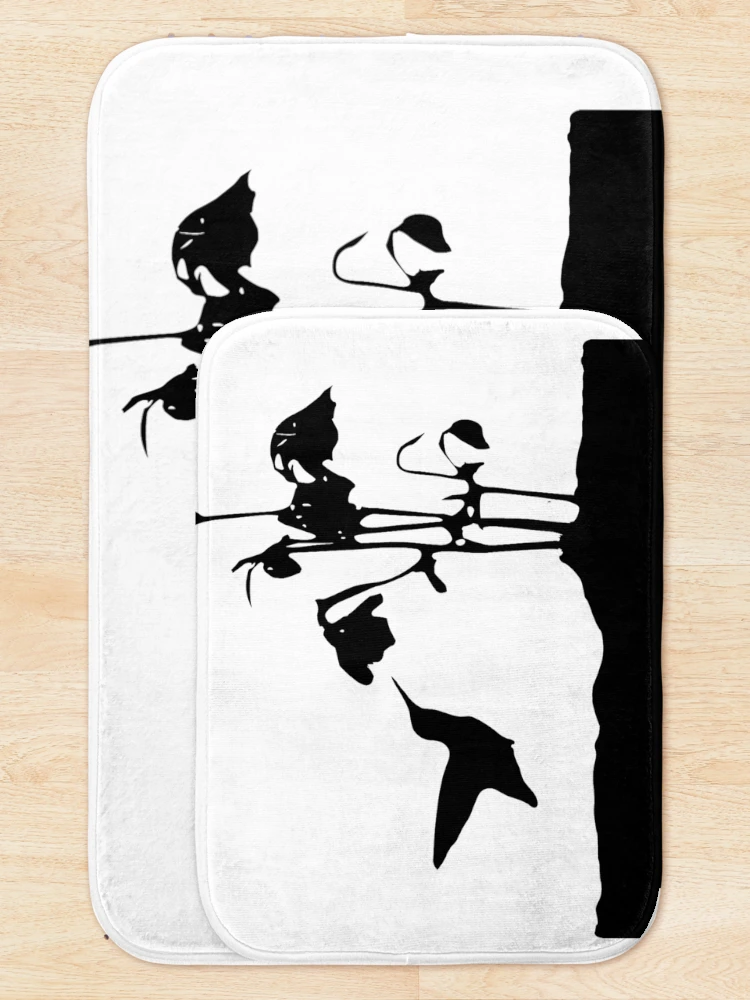 Thumbnail 5 of 6, Bath Mat, Humming Bird designed and sold by ROPATROKOLA.