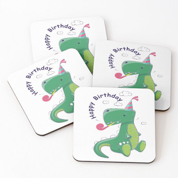 Item preview, birthday party dinosaur cartoon for your kids designed and sold by zigner.