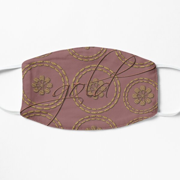 Ornament Flower Pattern Mask
