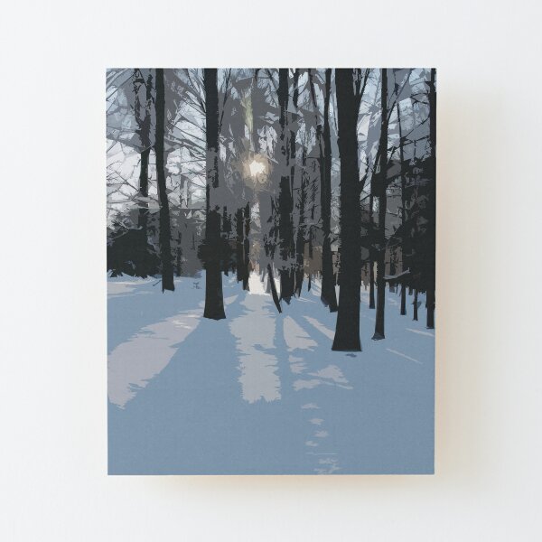 Wood Mounted Print