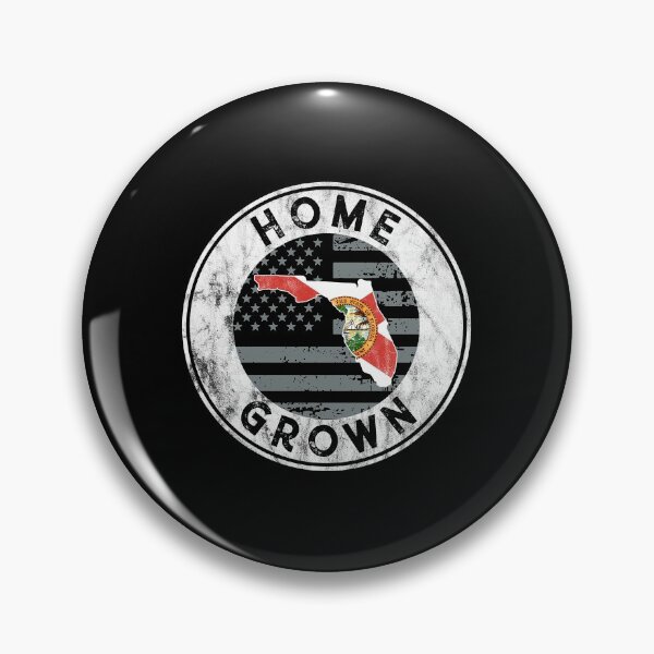 Item preview, Florida Home Grown State Country American Flag Pride Love FL  designed and sold by CreatedByHeidi.