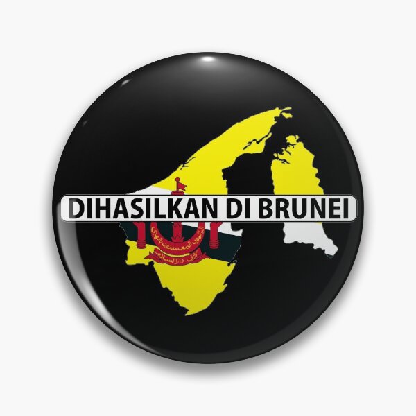 Item preview, brunei country flag map symbol designed and sold by tony4urban.