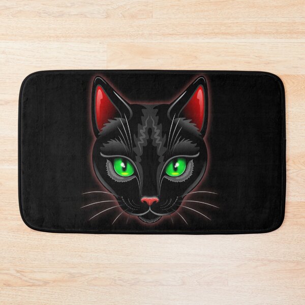 Item preview, Black Cat Portrait  designed and sold by BluedarkArt.