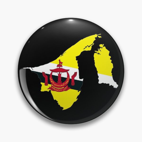 Item preview, brunei country flag map symbol designed and sold by tony4urban.