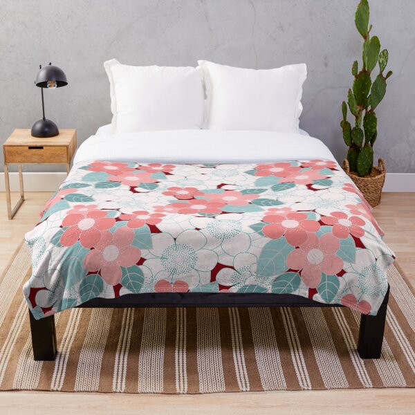 Item preview, Pink Peach Blossoms Pattern designed and sold by Artskratch.