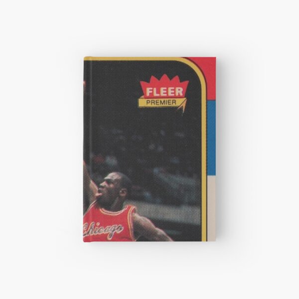 Michael Jordan - Fleer Trading Rookie Card - The Last Dance Edition Hardcover Journal