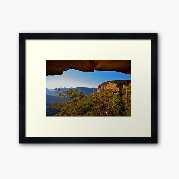 Natures Window. Framed Art Print
