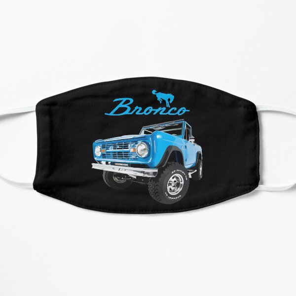 1966 Blue Ford Bronco Flat Mask