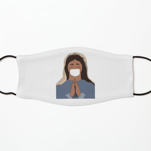 Praying Mary with Mask Colored Kids Mask