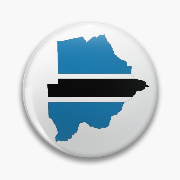 Item preview, botswana flag map designed and sold by tony4urban.