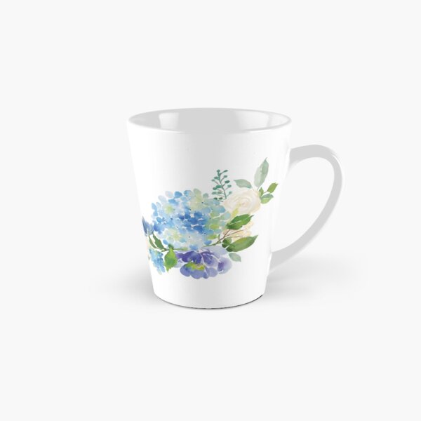 Item preview, Blue Watercolor Hydrangea designed and sold by junkydotcom.