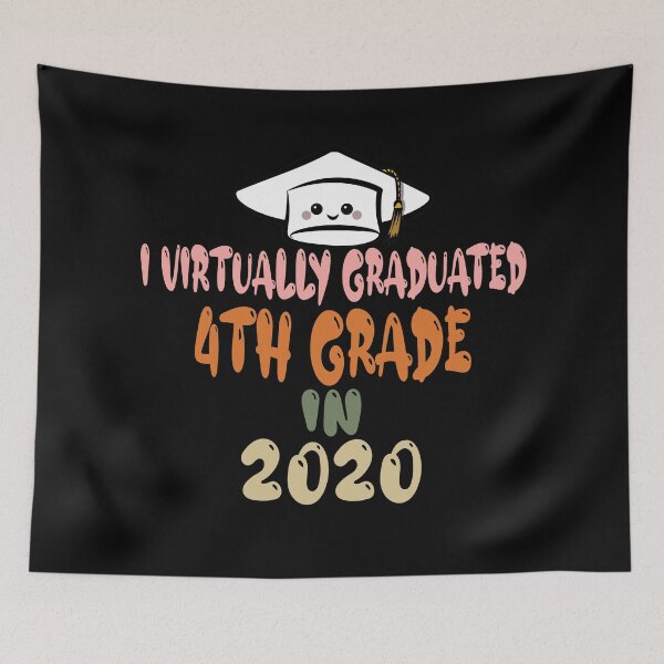 Item preview, i virtually graduated 4th grade in 2020 designed and sold by BAISSANE.