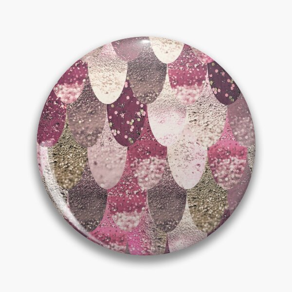 Item preview, MERMAID SCALES Pattern  - JEWEL RED designed and sold by SunlightStudios.