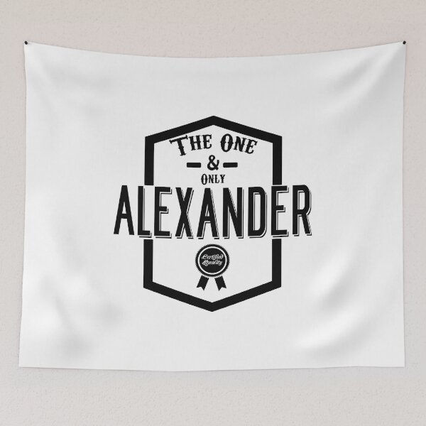Item preview, Alexander, the one and only. Quality Certified  designed and sold by rodmendonca.