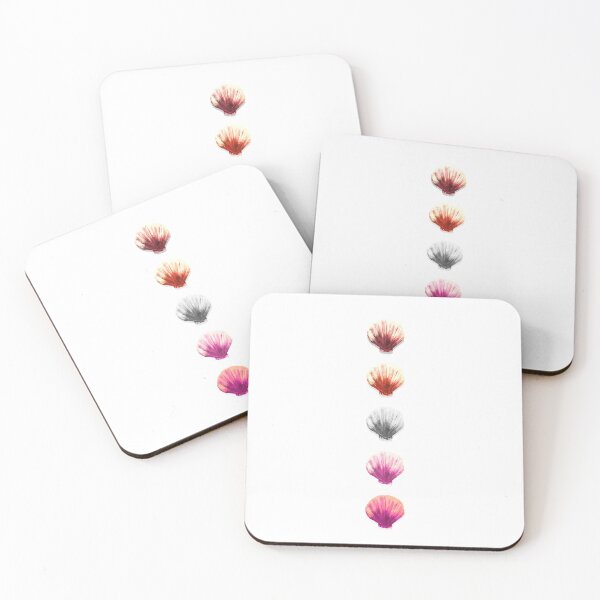 Item preview, Seashells Down by the Seashore - Lesbian designed and sold by Victoria Jeon.
