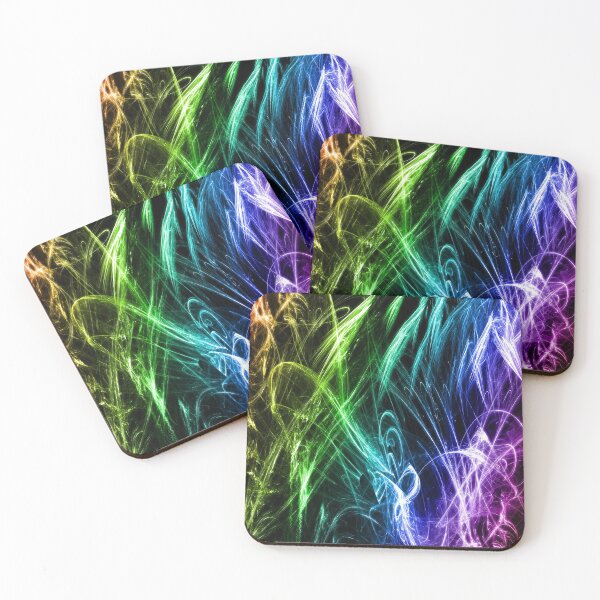 Item preview, Abstract Rainbow Light Face Mask designed and sold by aventi24.