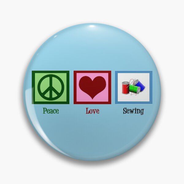 Item preview, Peace Love Sewing designed and sold by Epic Love Designs.