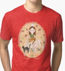 Katzenliebhaber Vintage T-Shirt