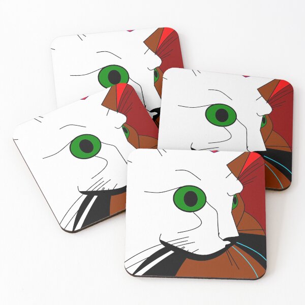 Item preview, Cat Abstract Color illustration designed and sold by NBeauty.