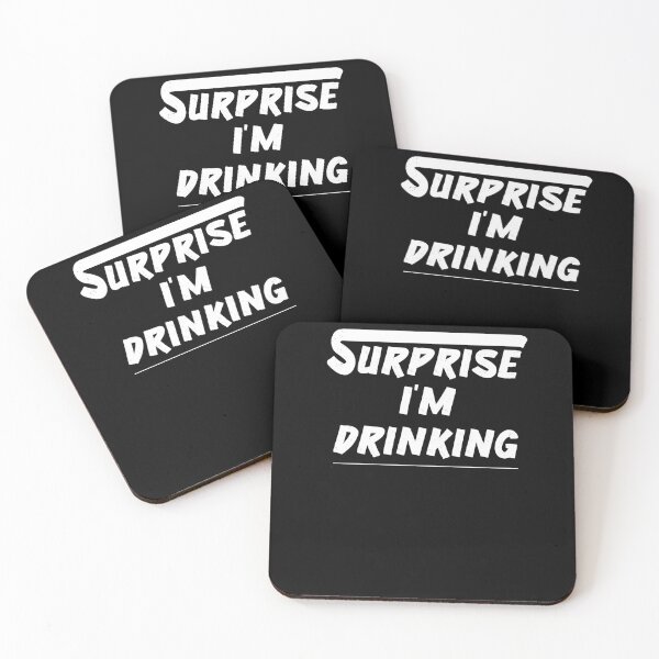 Item preview, Surprise I'm Drinking | Drinking Shirt | Friends T-Shirt | Friend Drinking Shirt | Funny Shirts for Women designed and sold by Noussairox.