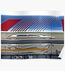 'Motorway reflection' Poster