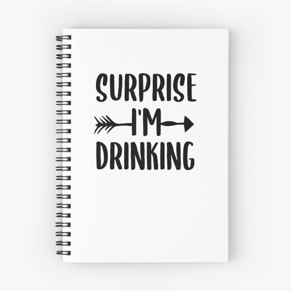 Item preview, Surprise I'm Drinking | Drinking Shirt | Friends T-Shirt | Friend Drinking Shirt | Funny Shirts for Women designed and sold by Noussairox.