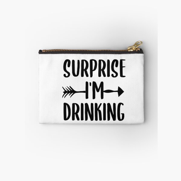 Item preview, Surprise I'm Drinking | Drinking Shirt | Friends T-Shirt | Friend Drinking Shirt | Funny Shirts for Women designed and sold by Noussairox.