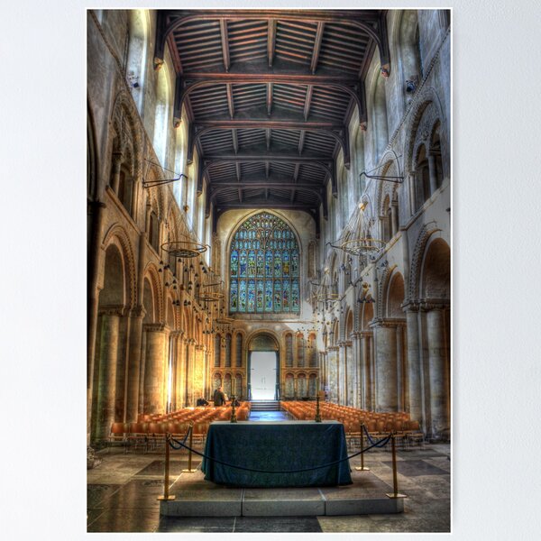 Item preview, Rochester Cathedral interior   (2) designed and sold by larry flewers.