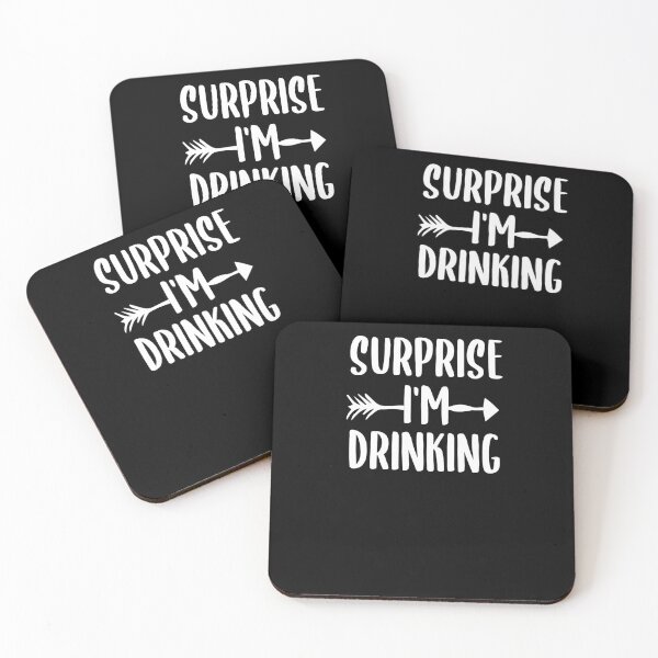 Item preview, Surprise I'm Drinking | Drinking Shirt | Friends T-Shirt | Friend Drinking Shirt | Funny Shirts for Women designed and sold by Noussairox.
