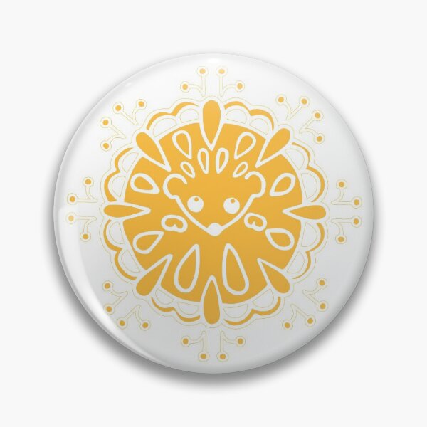 Item preview, Hedgehog Paisley_Yellow designed and sold by miavaldez.