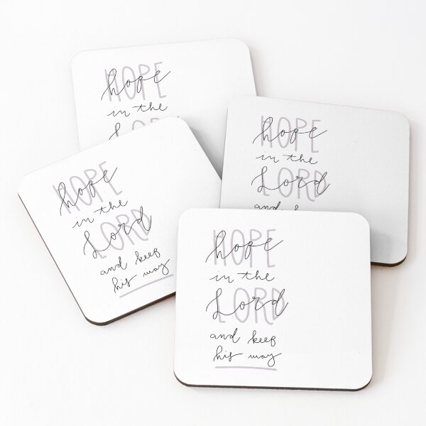 Item preview,  Hope In The Lord- Lilac designed and sold by Grace Winkel.