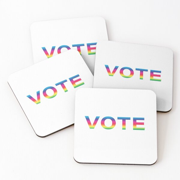 Item preview, Vote! In Rainbow colors! It has never been more important to make your voice heard! designed and sold by towelday42.