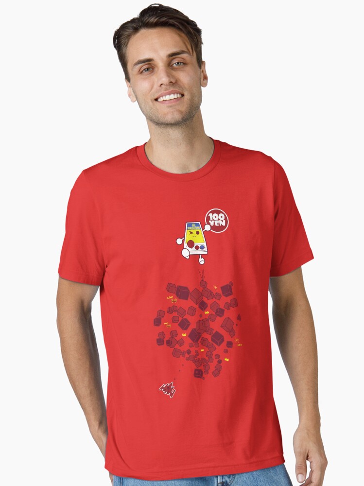 Thumbnail 2 of 7, Essential T-Shirt, 100 YEN: ARCADE TIME! designed and sold by 180ronin.