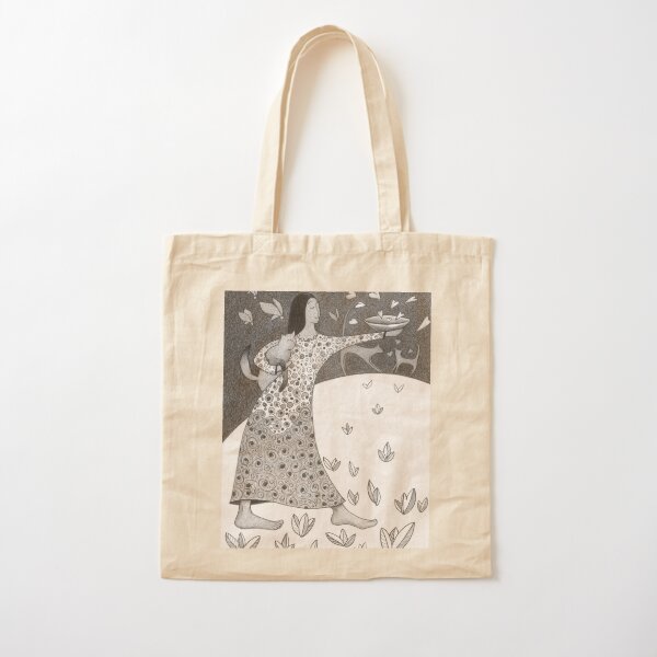 Happy Potter Giving Cotton Tote Bag