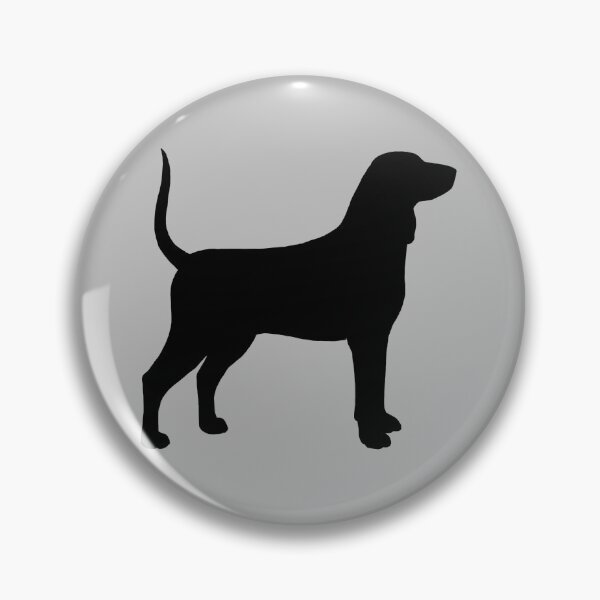 Item preview, Bluetick Coonhound Silhouette(s) designed and sold by Jenn Inashvili.