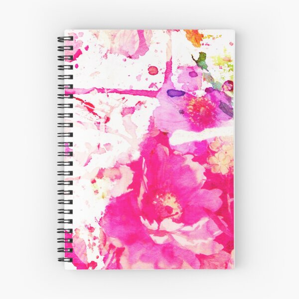 Item preview, flower and splash in pink designed and sold by agnès trachet.