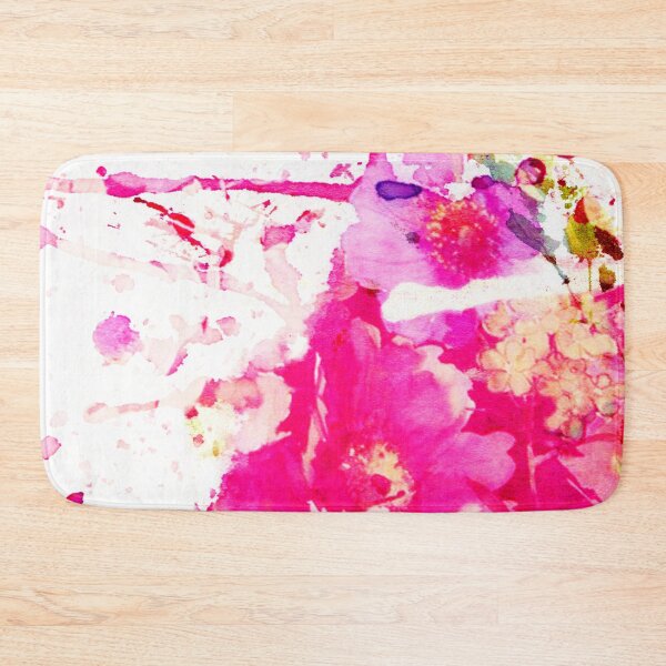 Item preview, flower and splash in pink designed and sold by agnès trachet.